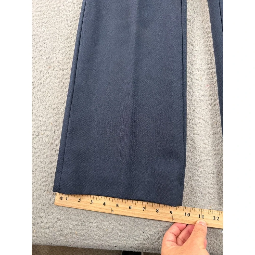 Vintage 1970s Panatela Levis Flare Leg Hippie Pants Disco High Waist 30x29 Blue